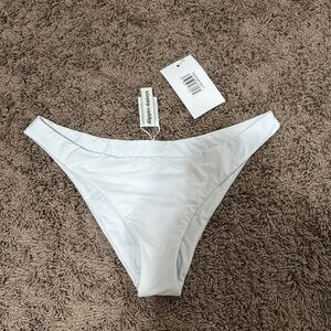 Dippin' Daisy's White High-Cut Bikini